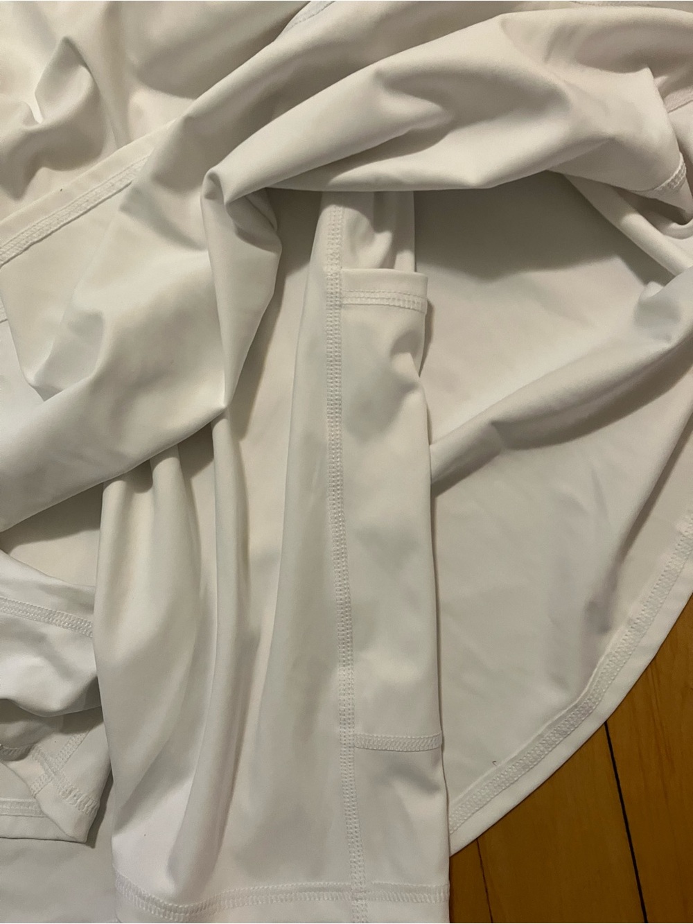Halara Racerback White Mini Dress - Picture 10 of 10